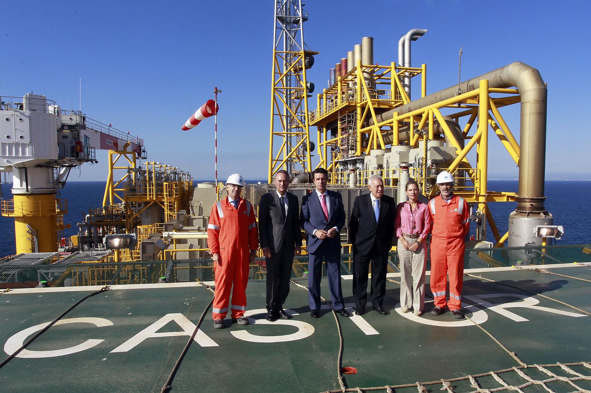 Visita ministros Proyecto Castor